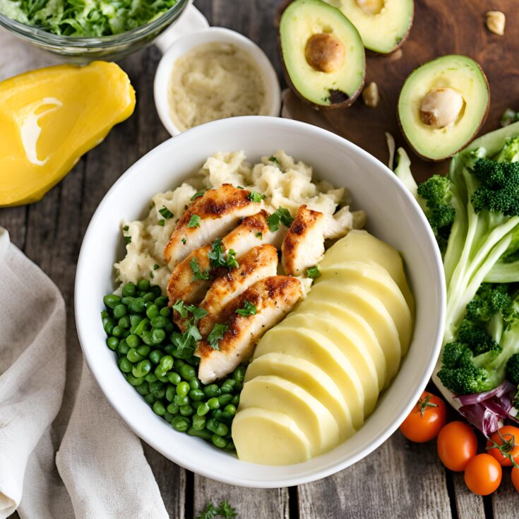 Chicken Mashed Potato Bowls Recipe