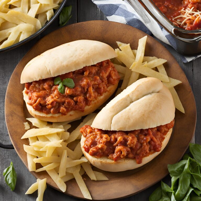 Chicken Parmesan Sloppy Joes Recipe