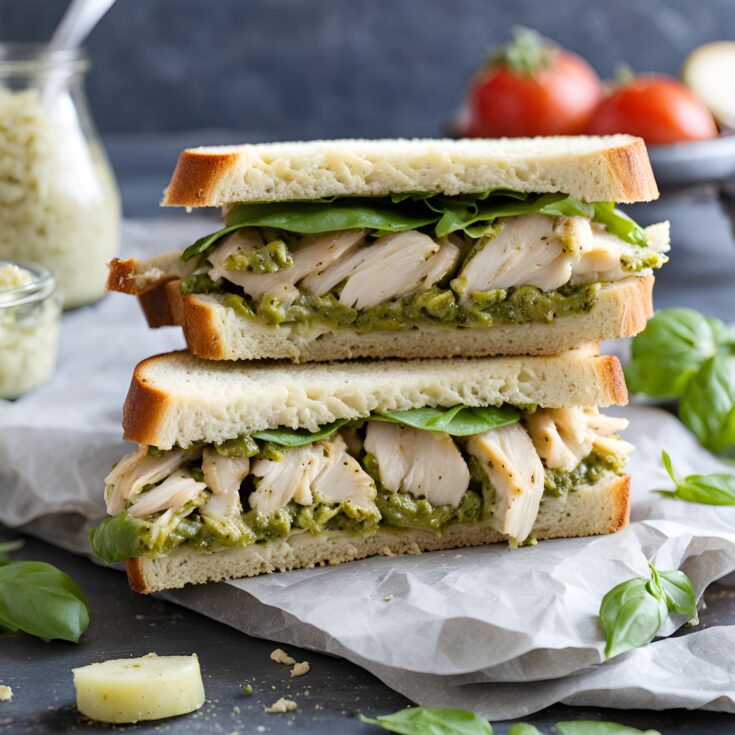 Chicken Pesto Sandwich Recipe