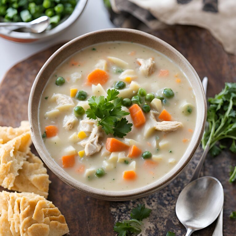 Best Chicken Pot Pie Soup Recipe