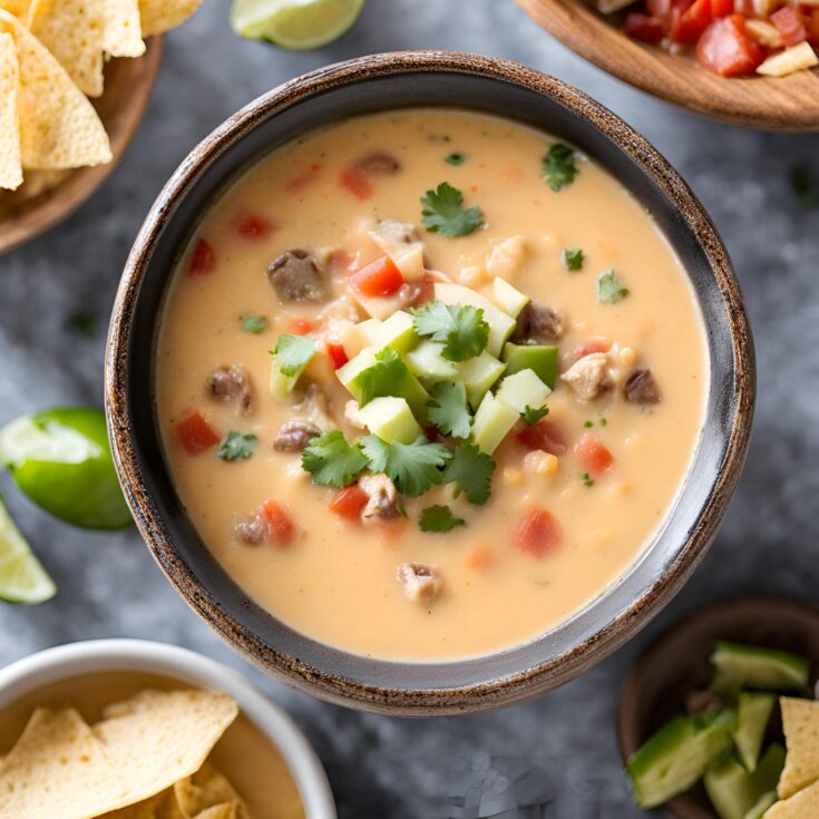 Chicken Queso Soup Recipe