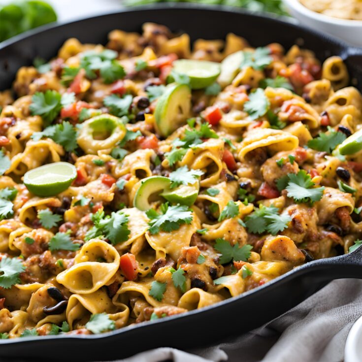 Chicken Taco Tortellini Skillet Recipe