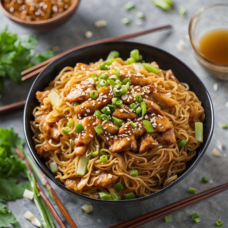 Chicken Teriyaki Noodles Recipe