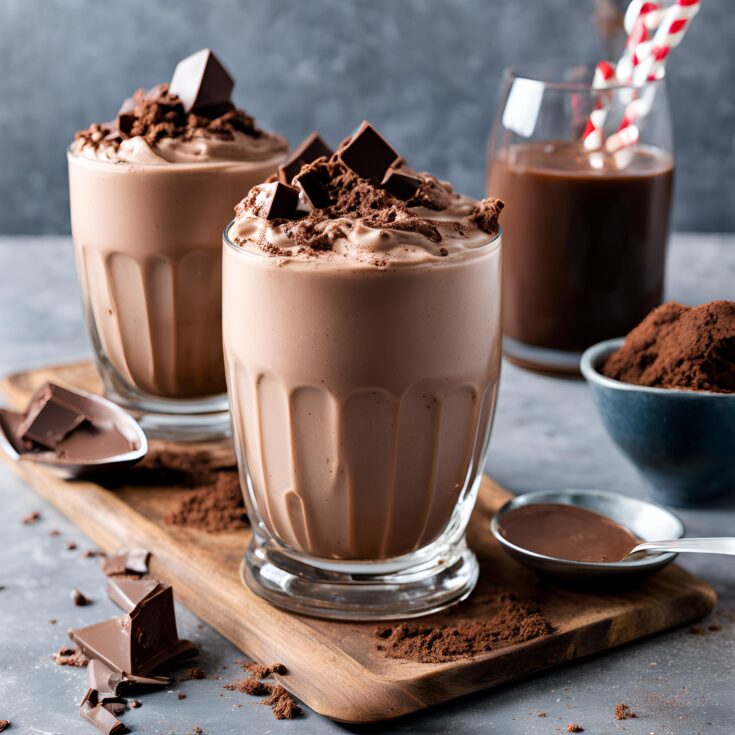 Chocolate Bourbon Milkshake Recipe