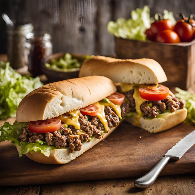 Chopped Cheese Sandwich Recipe