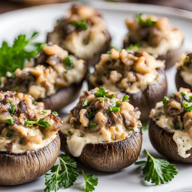 Cream Cheese Stuffed Mushrooms Recipe