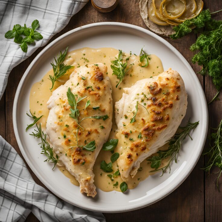 Creamy Baked Chicken Breasts Recipe