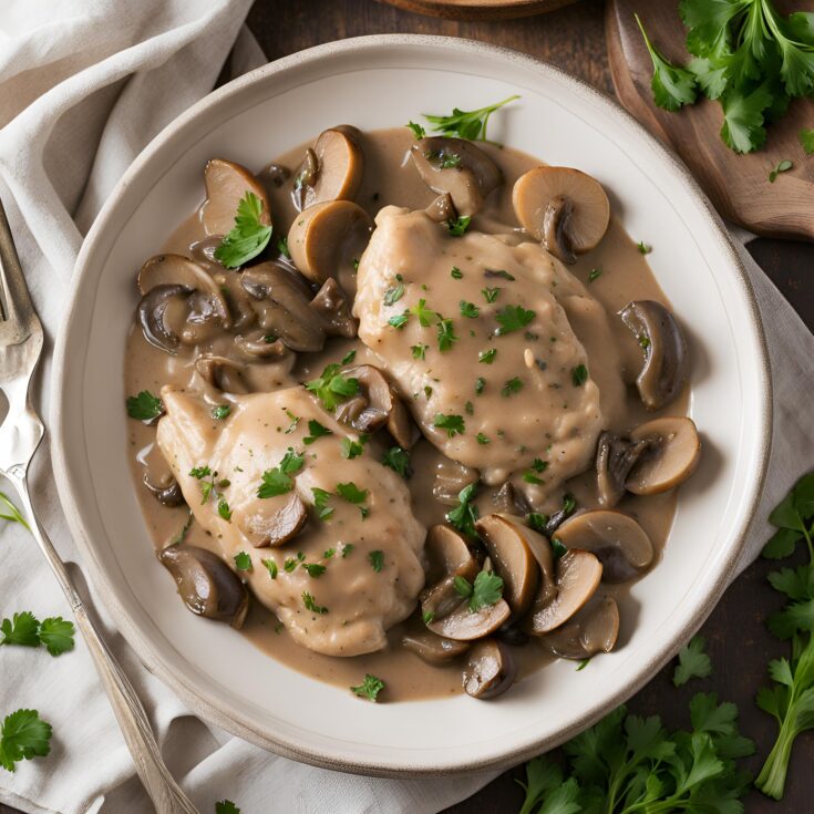 Creamy Crock Pot Chicken Marsala Recipe