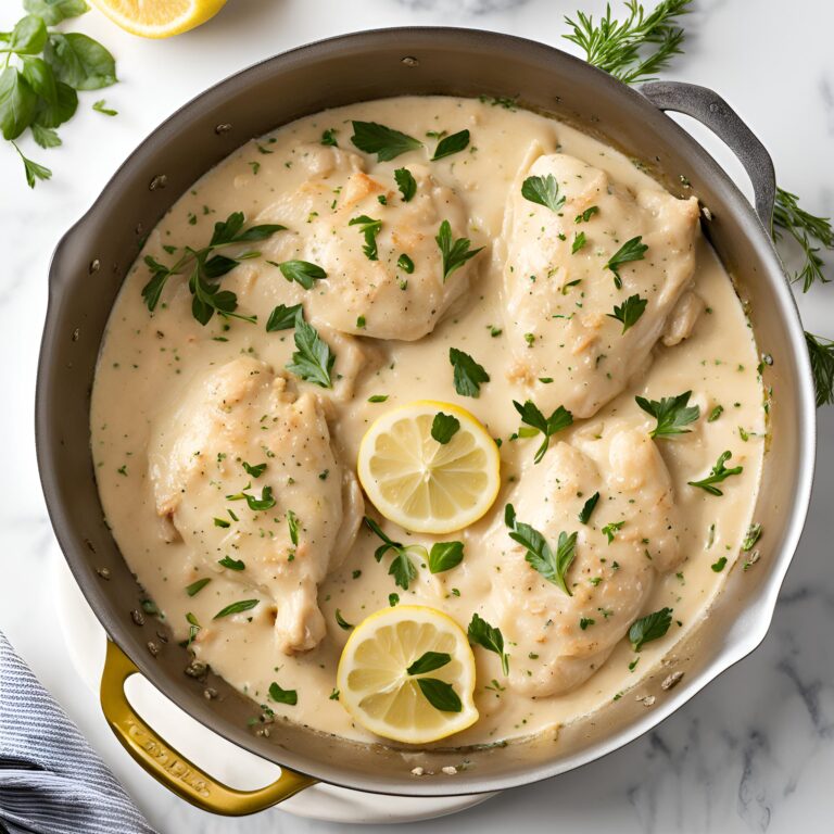 Creamy Lemon Chicken Recipe