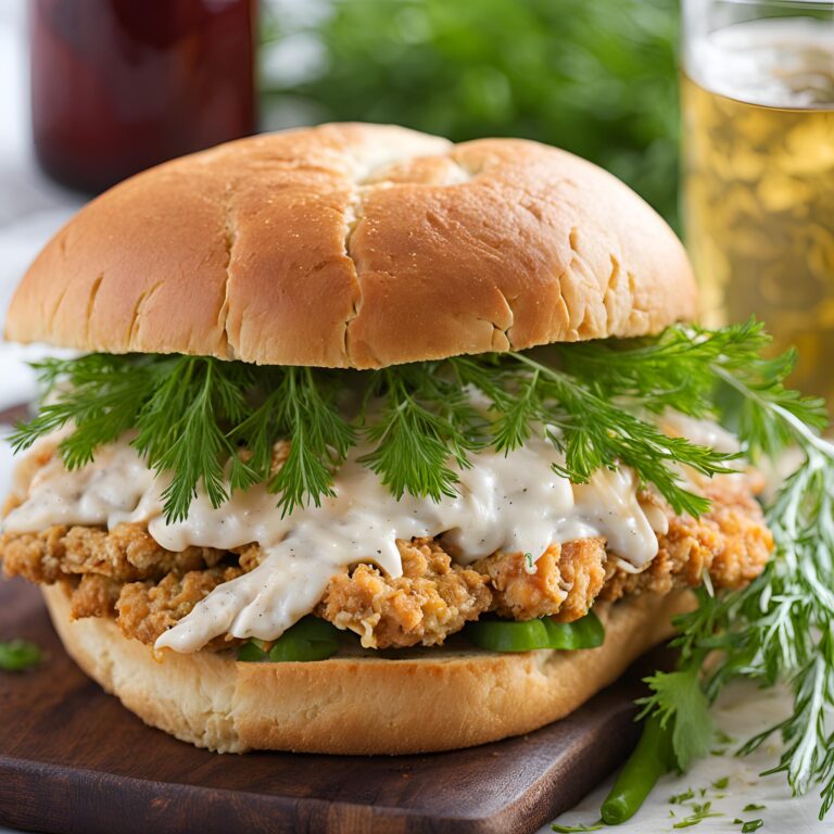 Crispy Dill Chicken Sandwich Recipe