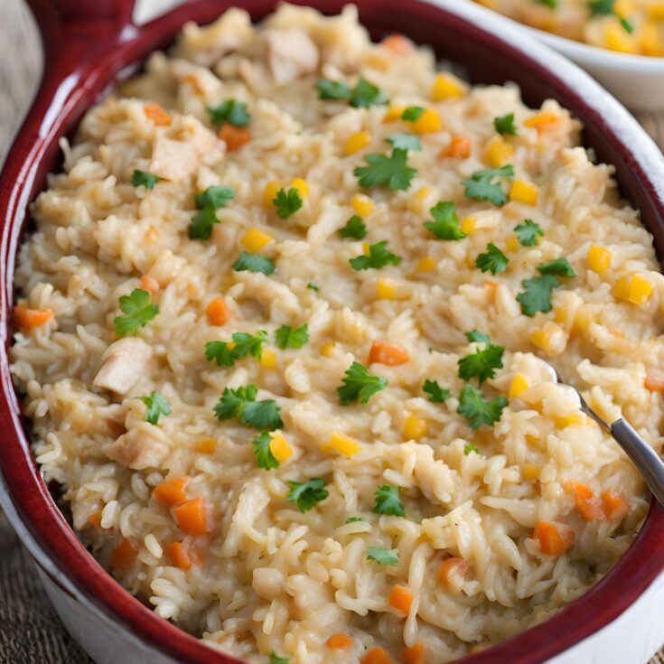 Crock Pot Chicken and Rice Casserole Recipe