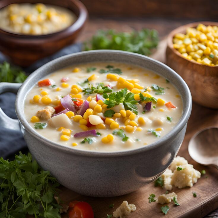 Crockpot Corn Chowder Recipe