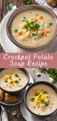 Crockpot Potato Soup Recipe | Cheff Recipes