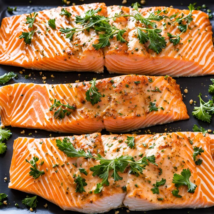 Dijon Baked Salmon Recipe