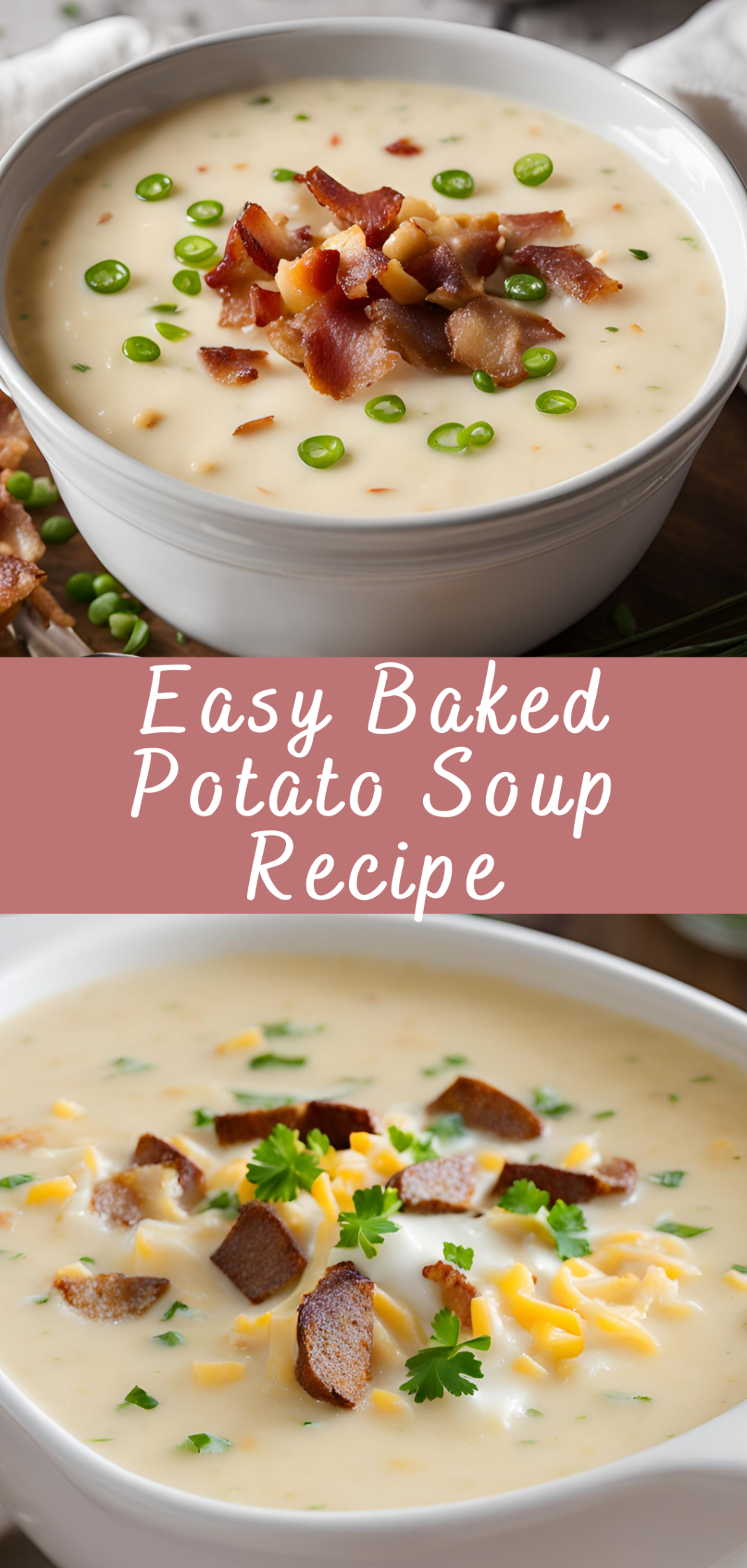 Easy Baked Potato Soup Recipe | Cheff Recipes