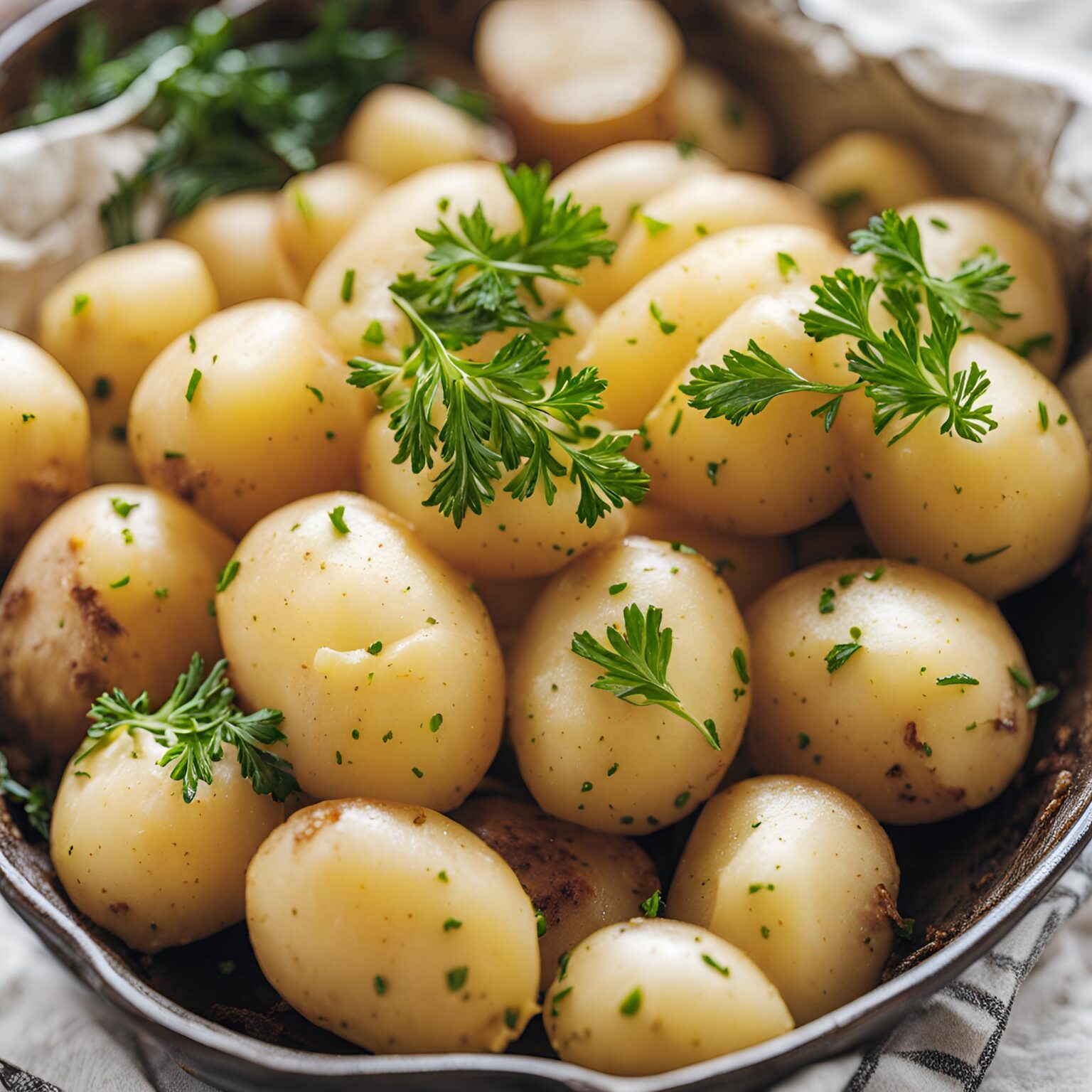 Easy Boiled Potatoes Recipe | Cheff Recipes