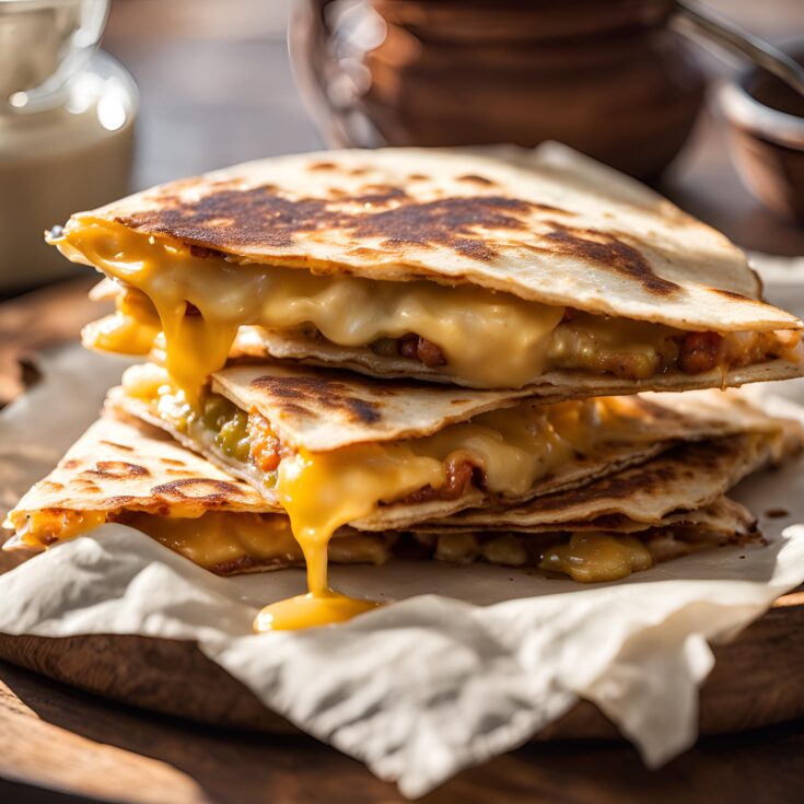 Easy Breakfast Quesadillas Recipe