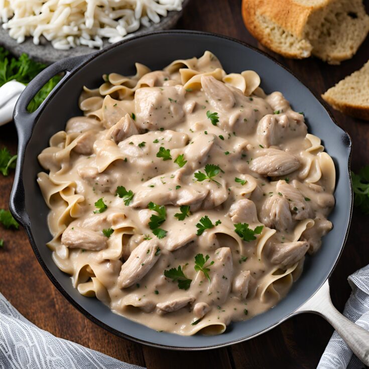 Easy Chicken Stroganoff Recipe