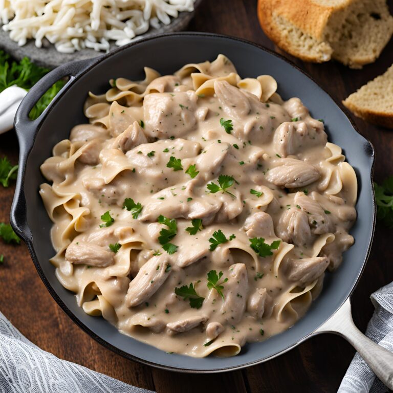 Easy Chicken Stroganoff Recipe