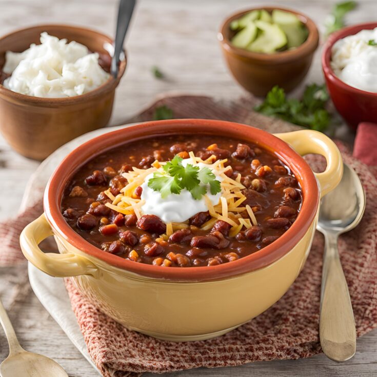 Easy Crockpot Chili Recipe