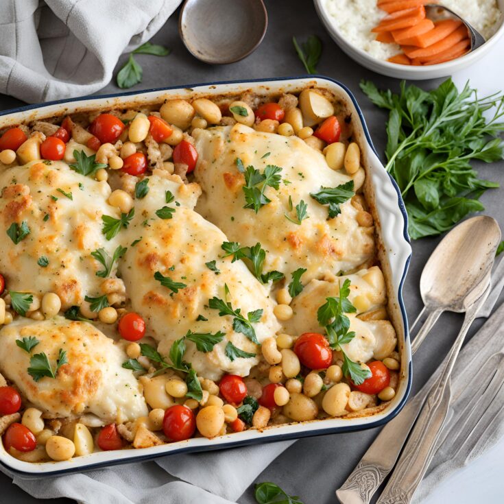 Easy Ricotta Chicken Bake Recipe