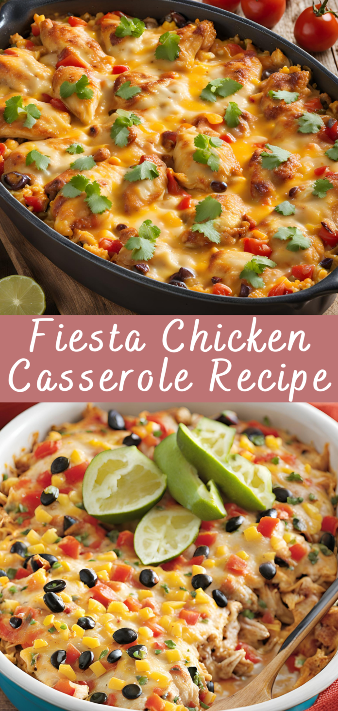 Fiesta Chicken Casserole Recipe Cheff Recipes