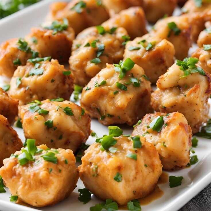 Garlic Butter Chicken Bites Recipe