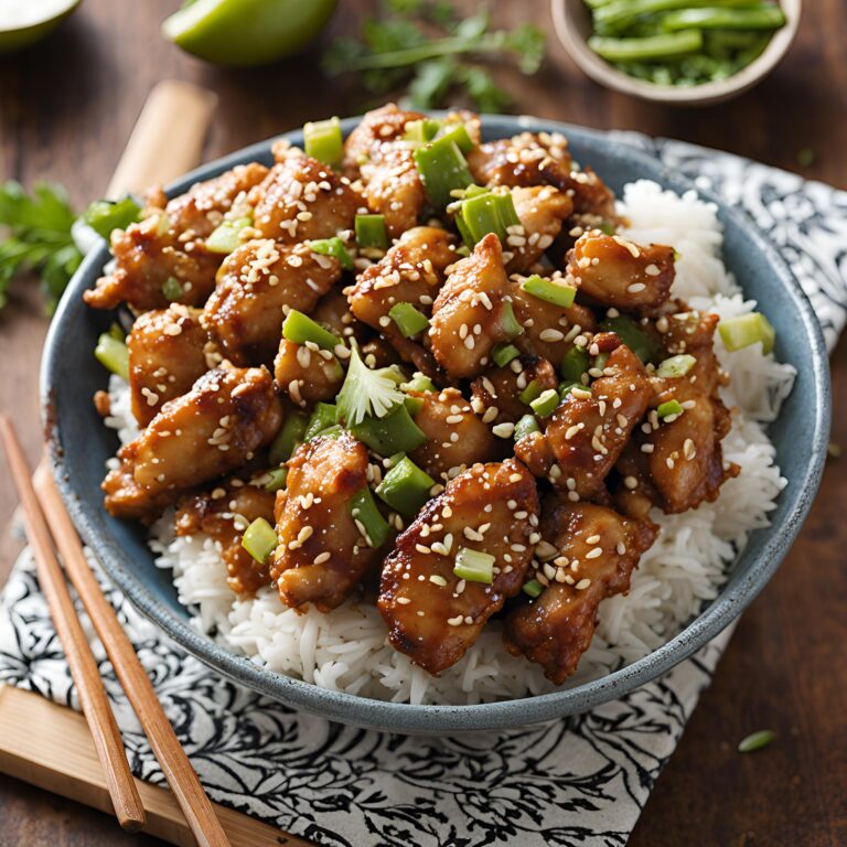 Garlic Sesame Chicken Recipe