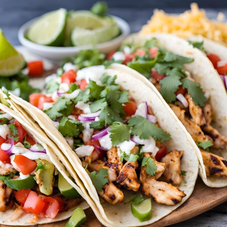  Grilled Chicken Street Tacos Recipe