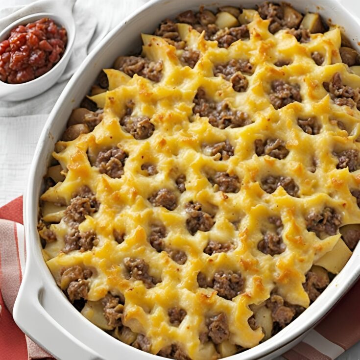 Hamburger Potato Casserole Recipe