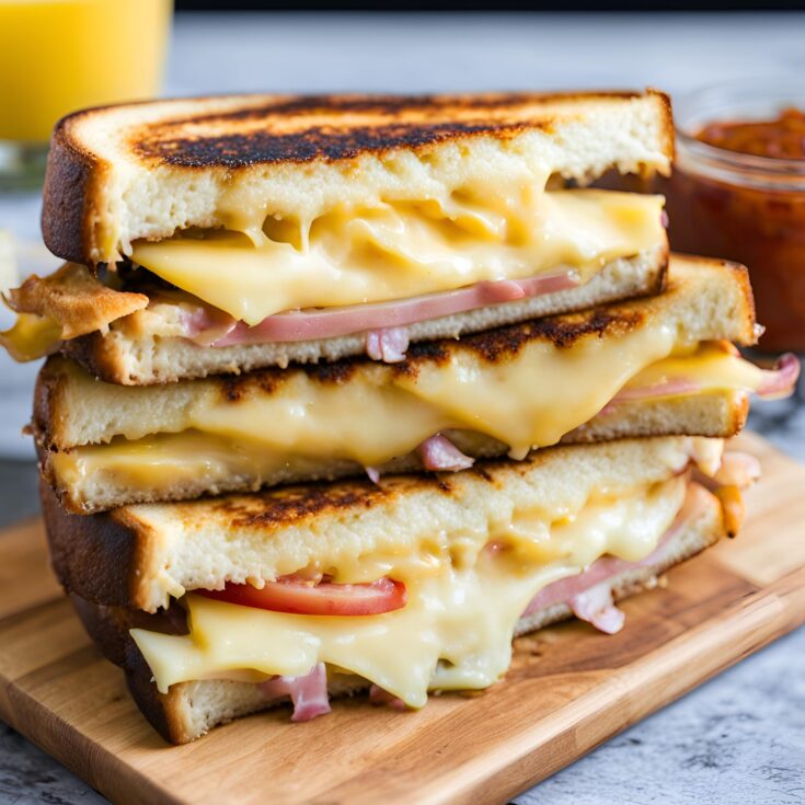 Hawaiian Grilled Cheese Sandwich Recipe