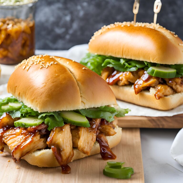 Hawaiian Teriyaki Chicken Sandwiches Recipe