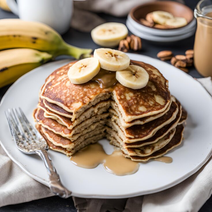 Healthy Banana Pancakes Recipe