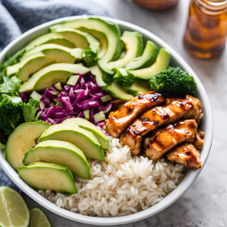 Honey Chipotle Chicken Rice Bowls Recipe