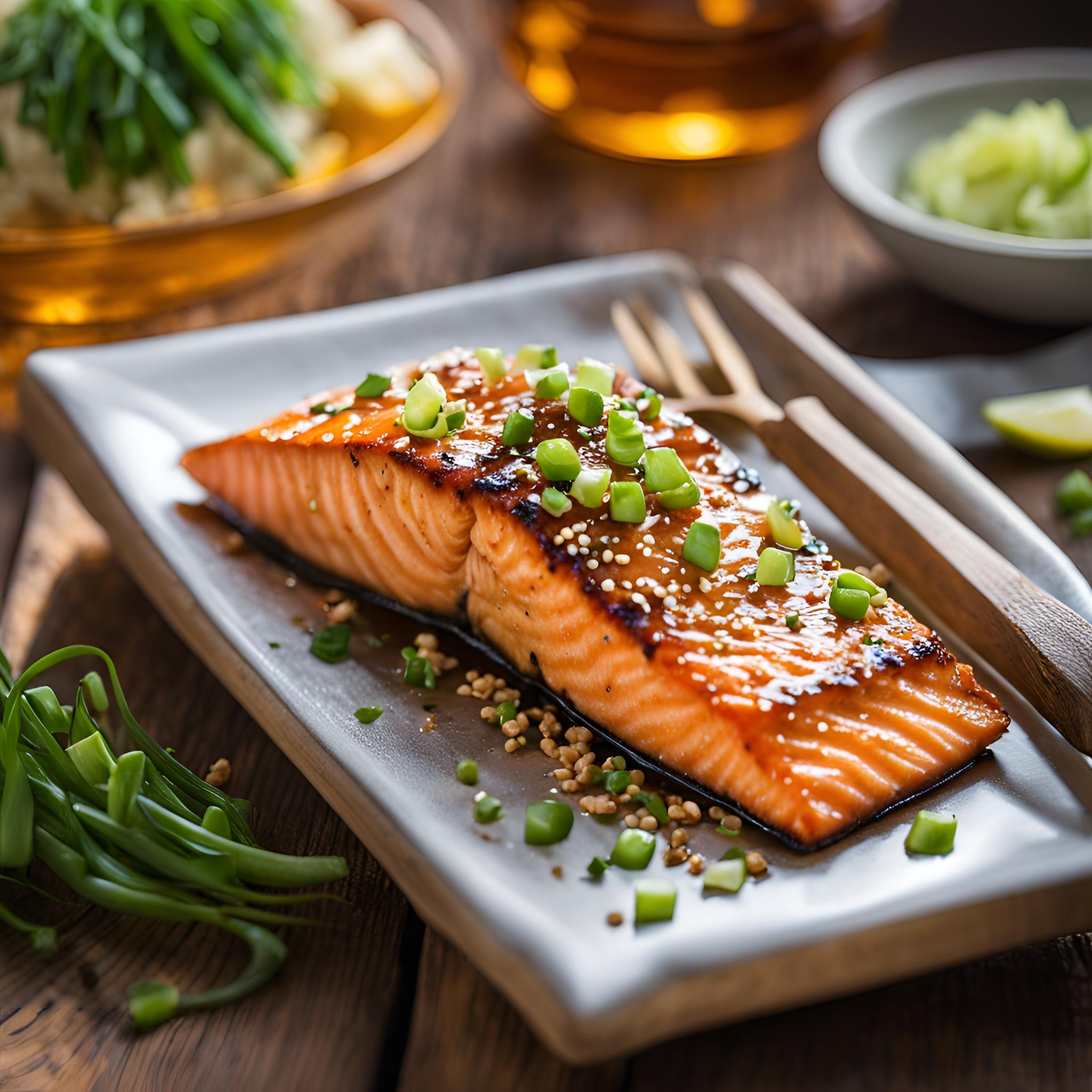 Honey Garlic Salmon Recipe | Cheff Recipes