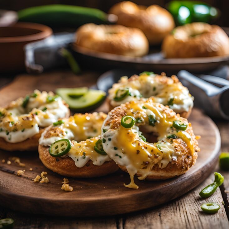 Jalapeño Popper Bagels Recipe