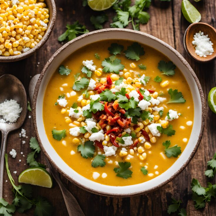 Mexican Street Corn Soup Recipe