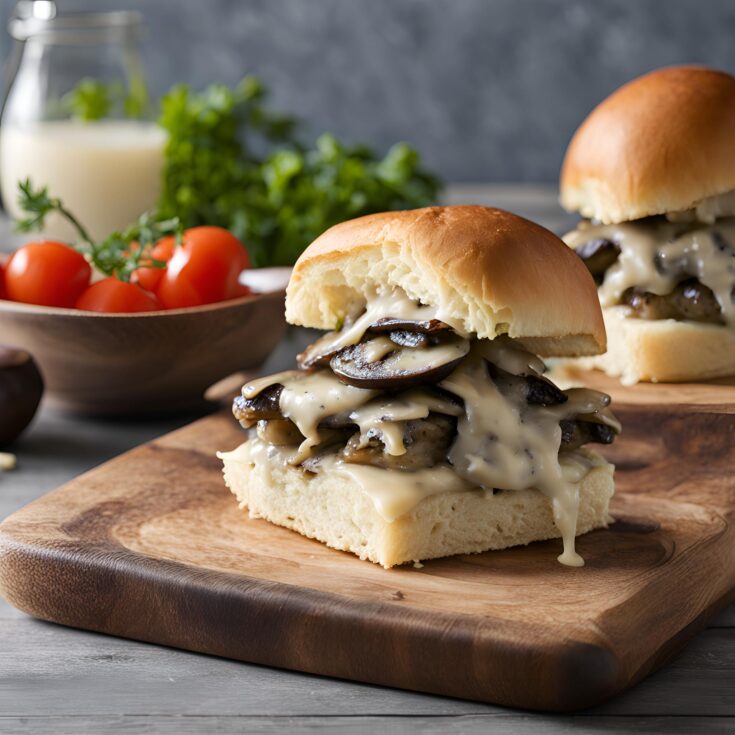 Mushroom Swiss Sliders Recipe