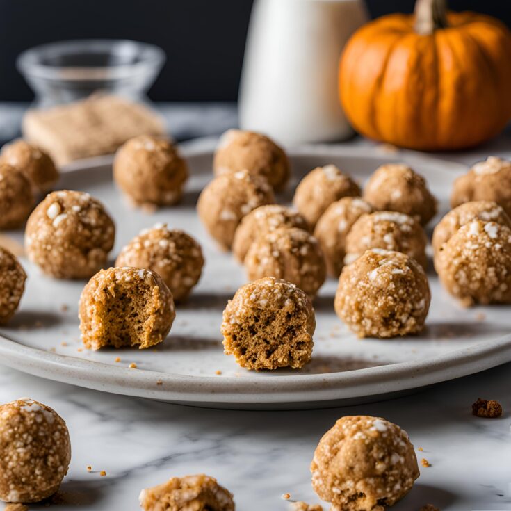 No Bake Pumpkin Cheesecake Balls Recipe