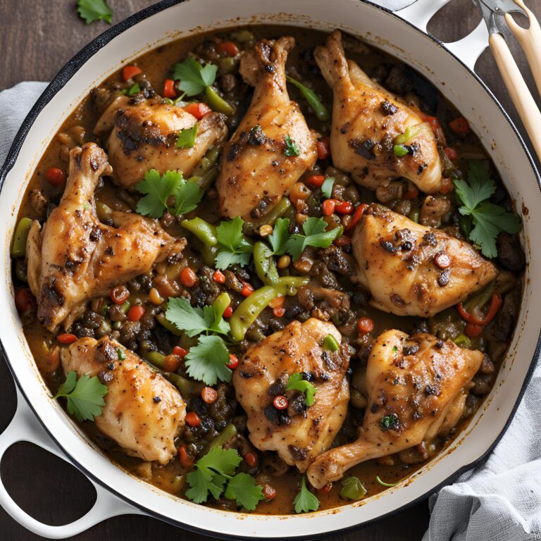 One-Pot Black Pepper Chicken Recipe