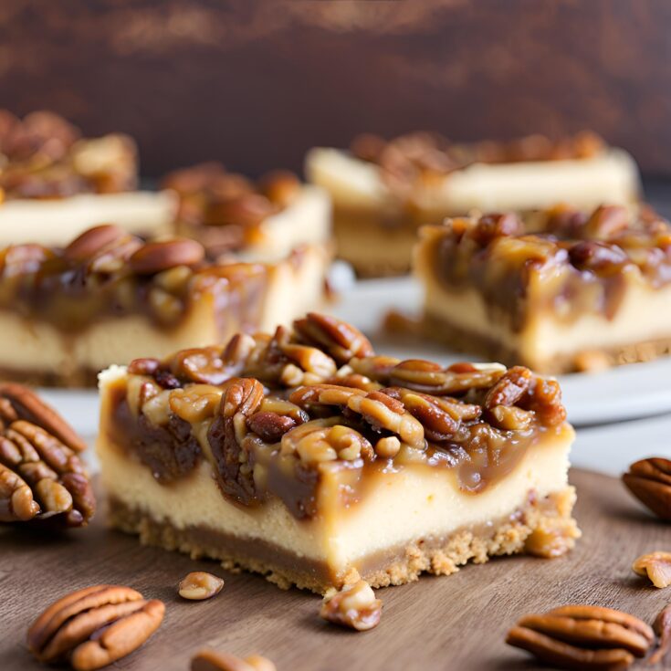 Pecan Pie Cheesecake Bars Recipe