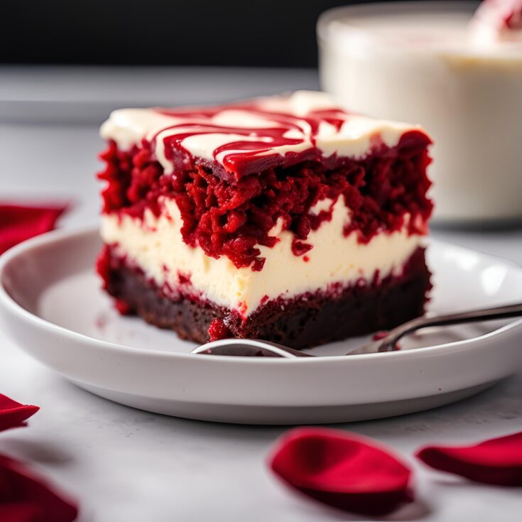 Red Velvet Cheesecake Brownies Recipe