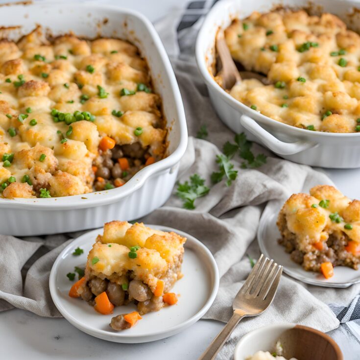 Shepherd’s Pie Tater Tot Casserole Recipe