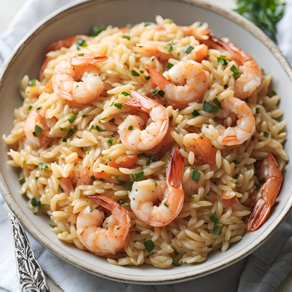 Shrimp Orzo Recipe | Cheff Recipes