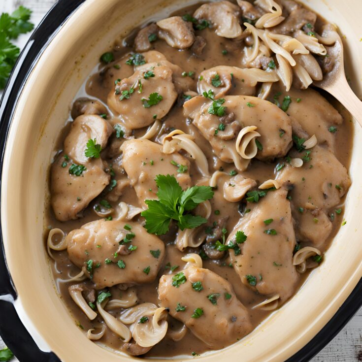 Slow Cooker Chicken Marsala Recipe