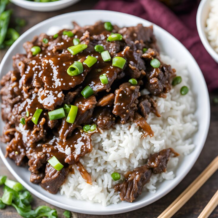 Slow Cooker Mongolian Beef Recipe