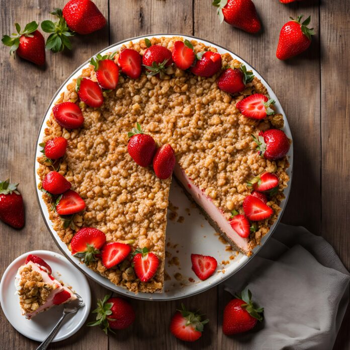 Strawberry Crunch Cheesecake Recipe