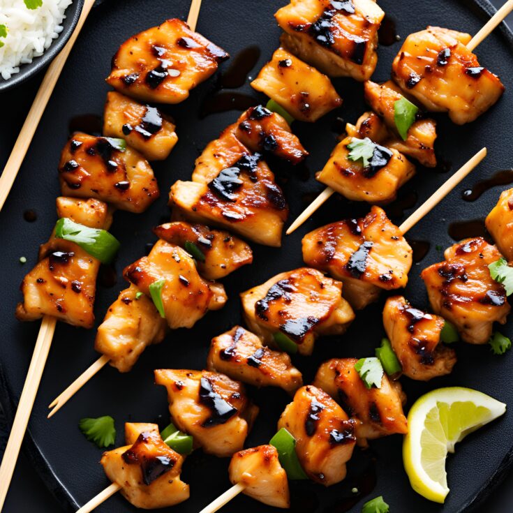 Teriyaki Chicken Skewers Recipe