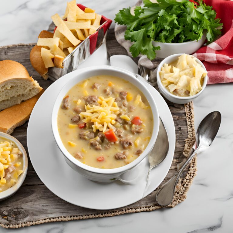 The Best Cheeseburger Soup Recipe