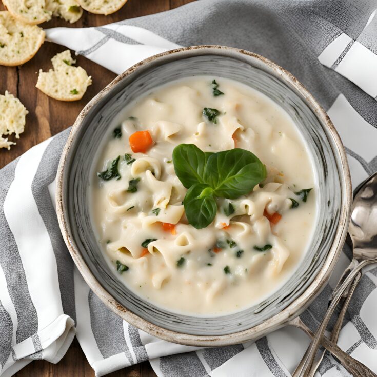 White Lasagna Soup Recipe